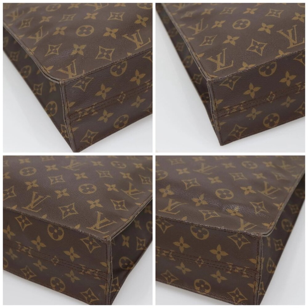 LOUIS VUITTON Monogram Sac Plat Hand Bag M51140 LV Auth 138699 - Picture 14 of 16